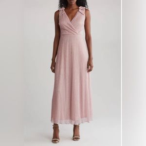 COPY - Kensie Shimmer Pink Gown
